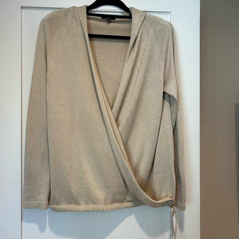 Lafayette 148 New York Lightweight Pullover with Hood